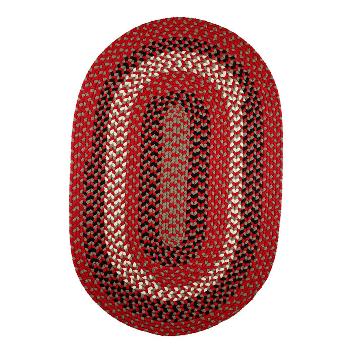 August Grove® Charlise HandBraided Multicolor Area Rug & Reviews Wayfair